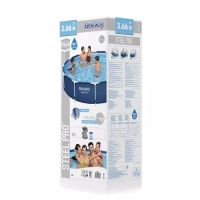 Bestway 56681 BW Каркасный бассейн Steel Pro 366х76см, 6473л, фил.-насос 1249л/ч Bestway 56681 BW Каркасный бассейн Steel Pro 366х76см, 6473л, фил.-насос 1249л/ч