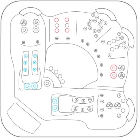Гидромассажный спа бассейн Vortex Spas Spectrum TOP