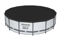 Bestway 56438 BW Каркасный бассейн Steel Pro Max 457х122см, 16015л, фил.-насос 3028л/ч, лестница, тент Bestway 56438 BW Каркасный бассейн Steel Pro Max 457х122см, 16015л, фил.-насос 3028л/ч, лестница, тент